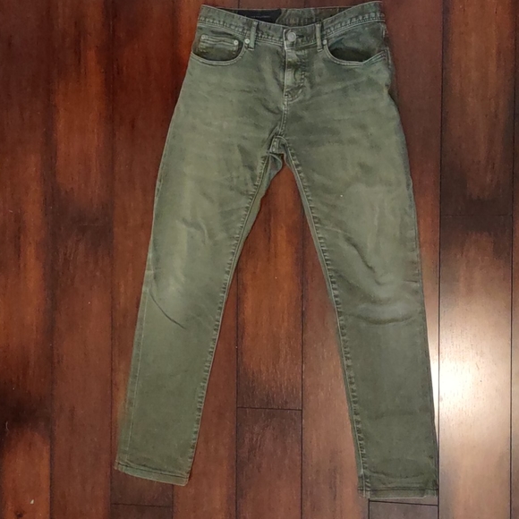 Olive Green Armani Exchange Mid Rise Skinny Jean - Picture 2 of 11